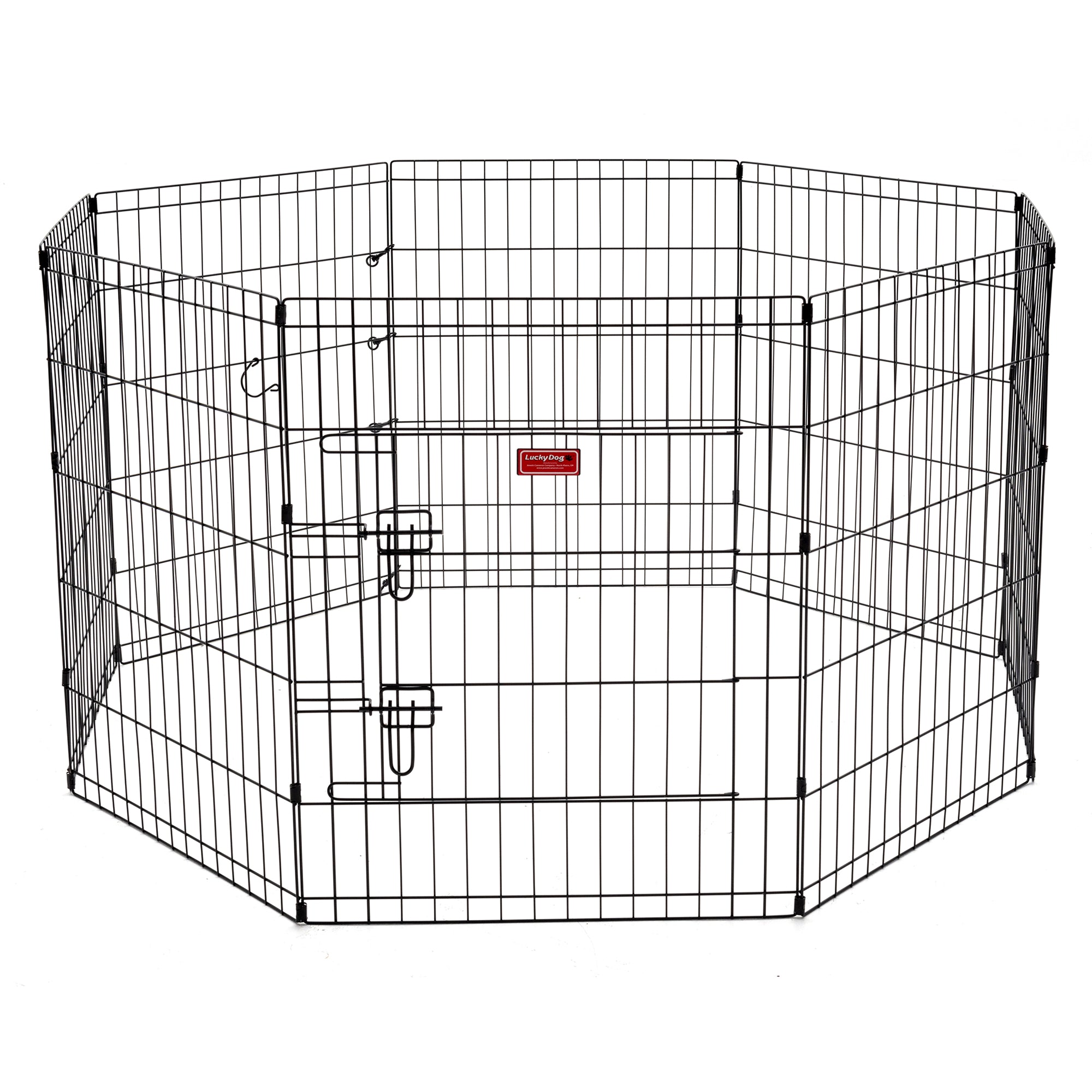 Lucky Dog Pet Playpen Modular Play Exercise Pen 30 Inches (Open Box)
