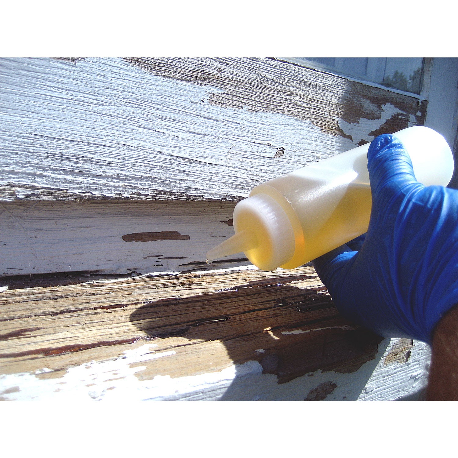 Abatron LW2PKR LiquidWood Epoxy Wood Hardener Compound Parts A and B, 2 Pint Kit - VMInnovations