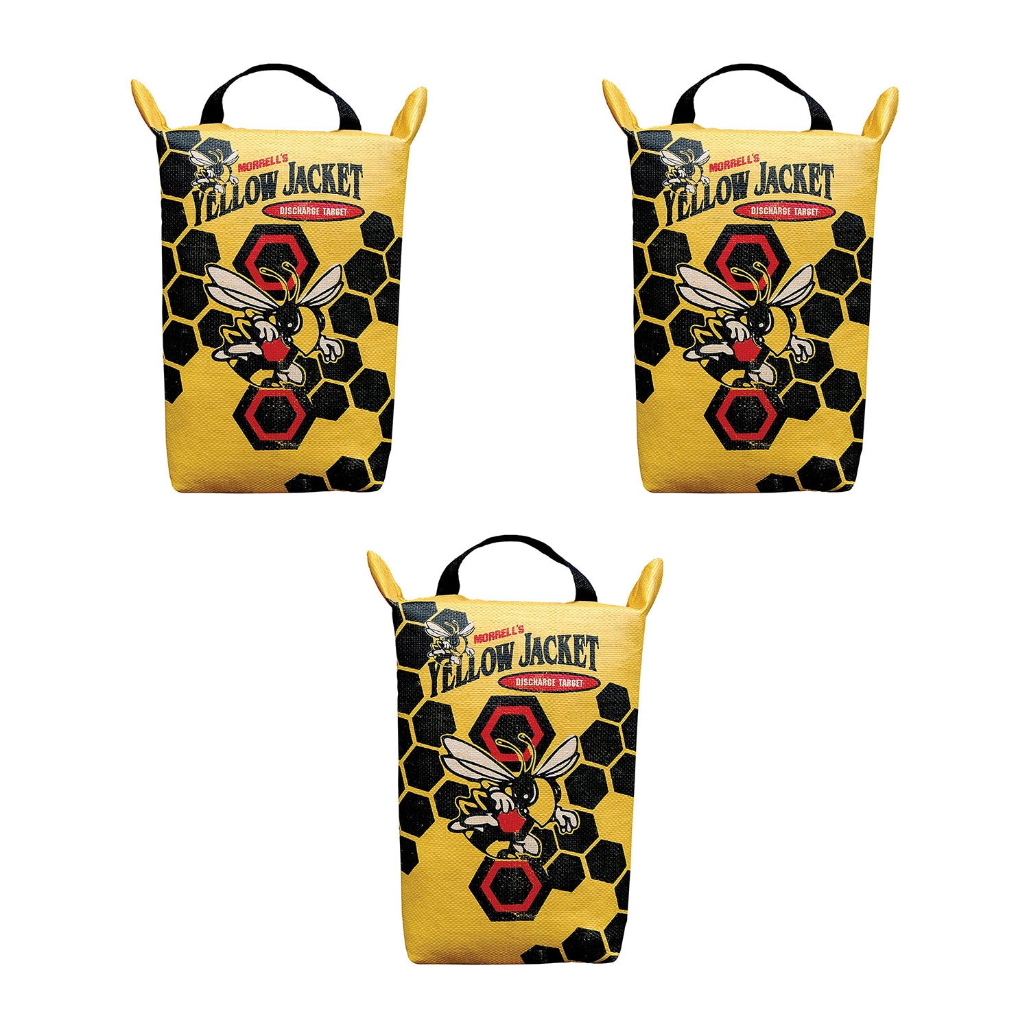 Morrell Yellow Jacket Hunting Crossbow Discharge Archery Bag Target (3 Pack) - VMInnovations