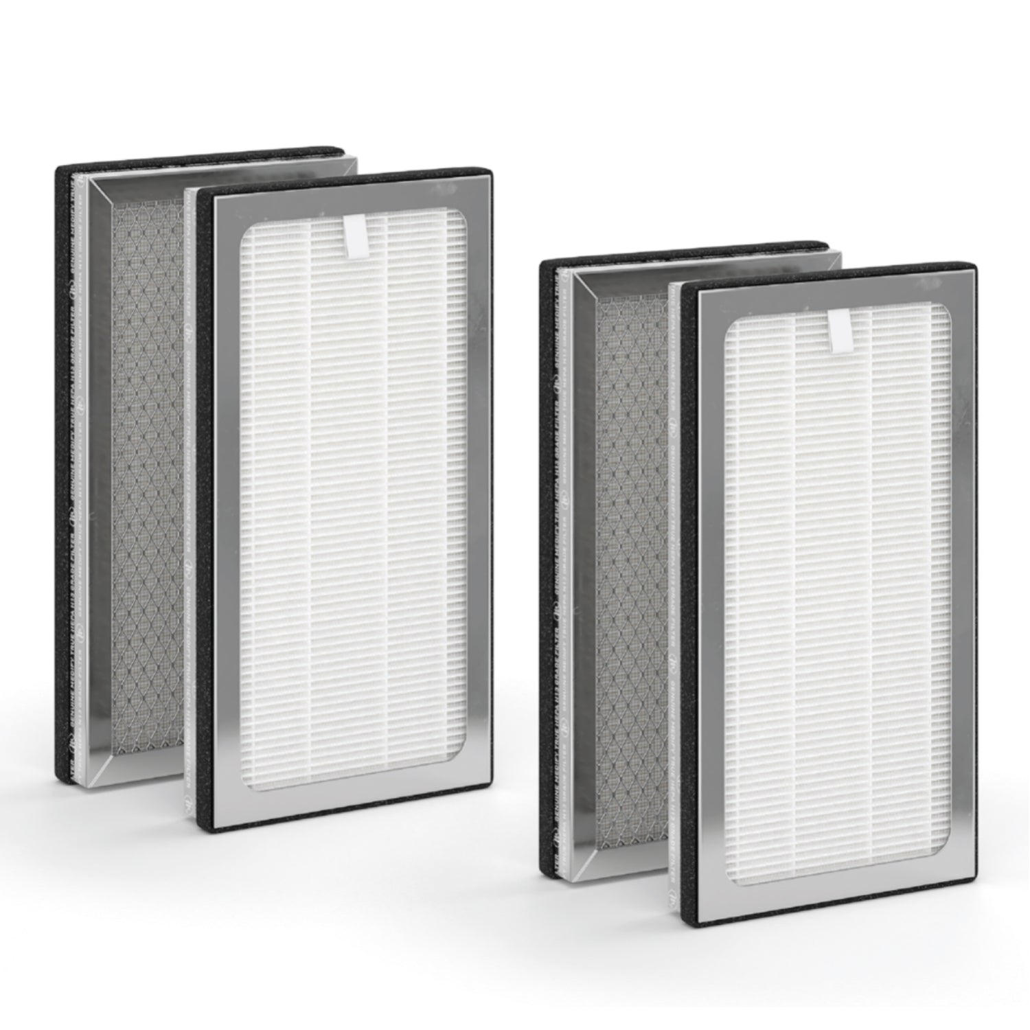 Medify Air MA-15 Tabletop Air Purifier (2 Pack) w/ Replacement Filters (4 Pack) - VMInnovations