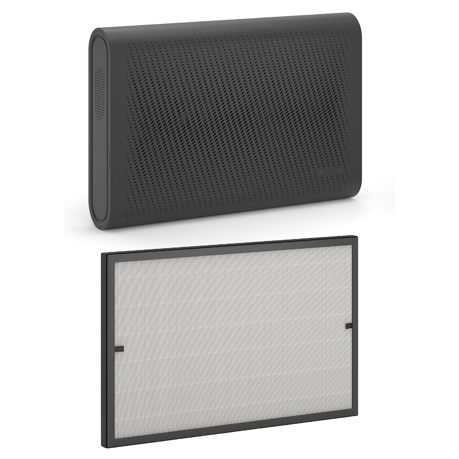 Medify Air HEPA Wall Mounted Air Purifier Bundle w/ Replacement Filter (1 Pack) - VMInnovations
