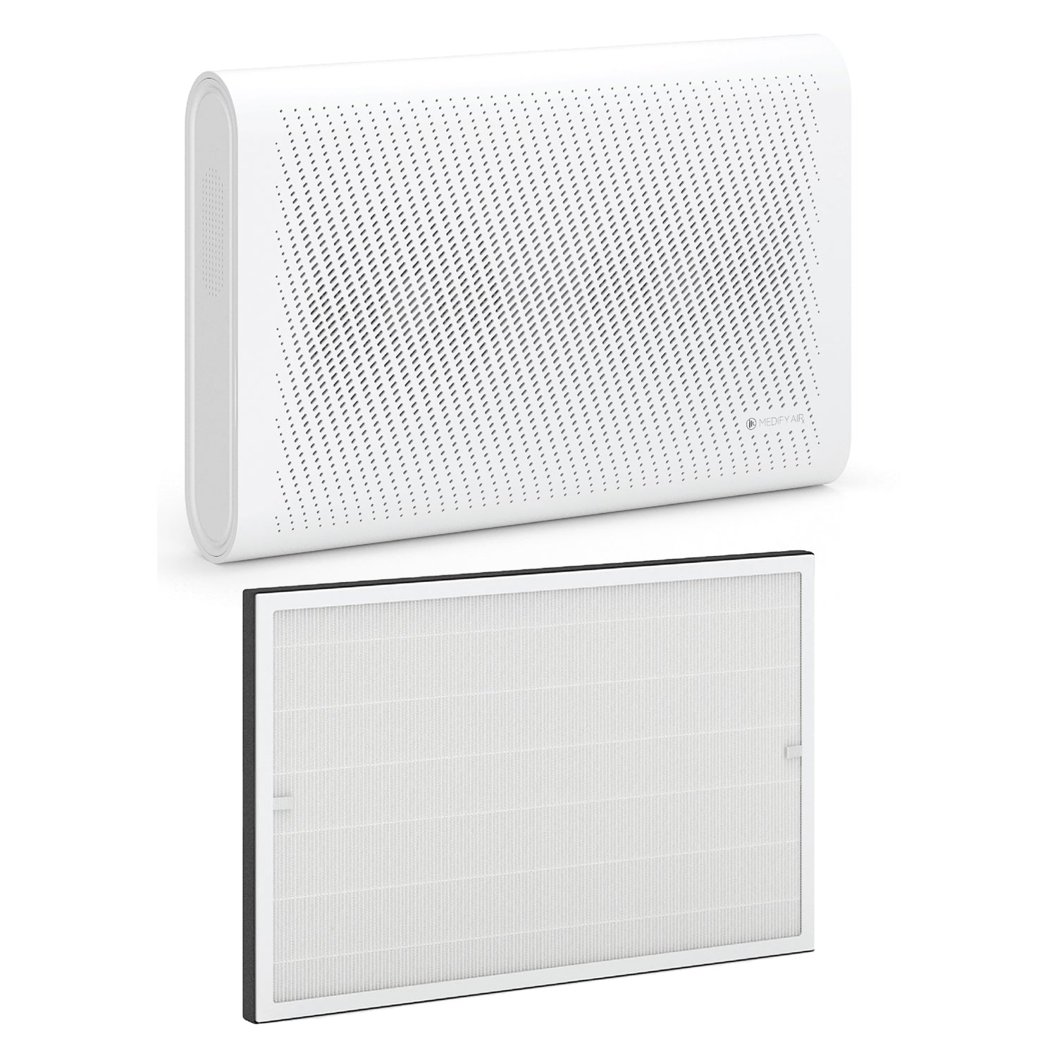 Medify Air HEPA Wall Mounted Air Purifier Bundle w/ Replacement Filter (1 Pack)