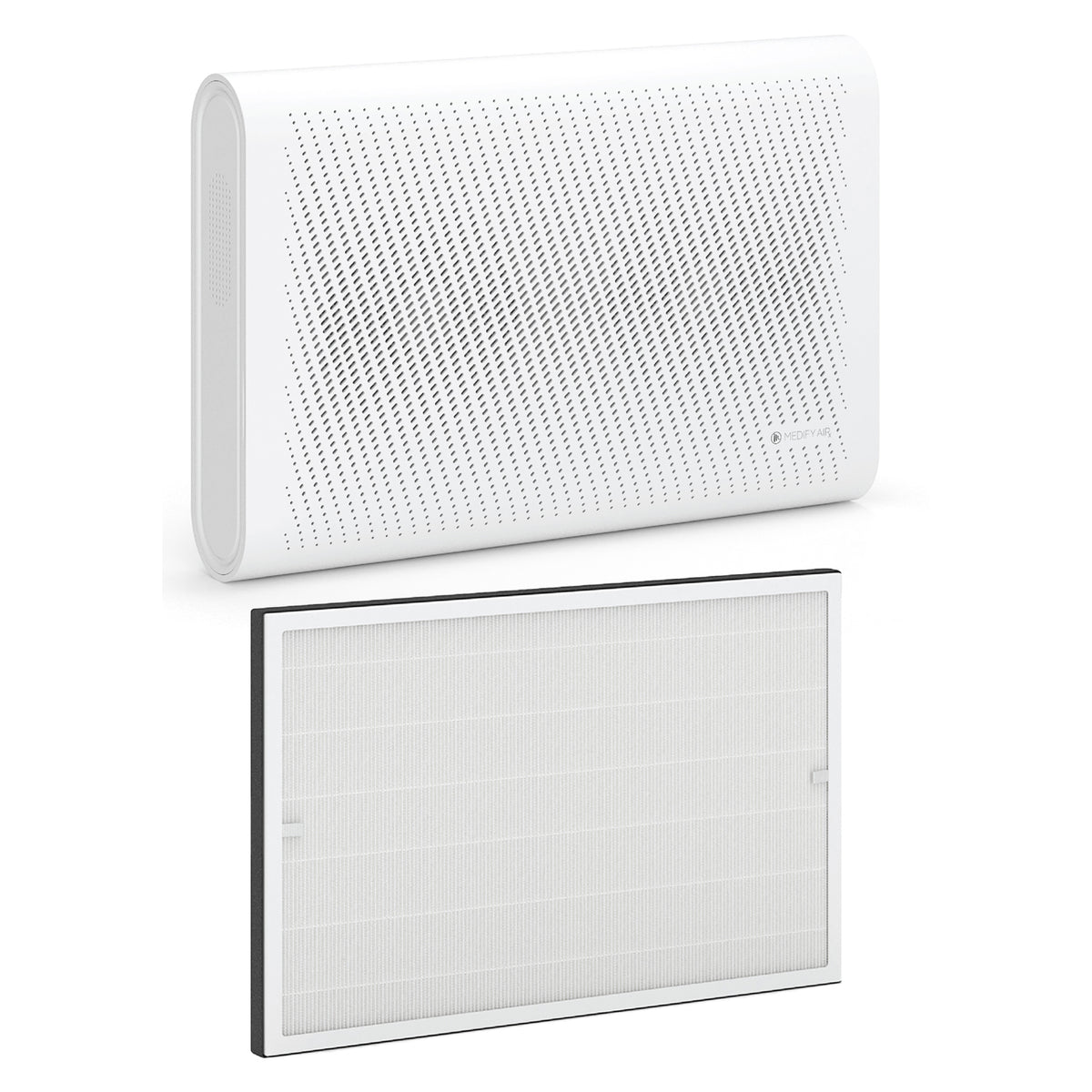 Medify Air HEPA Wall Mounted Air Purifier Bundle w/ Replacement Filter (1 Pack)