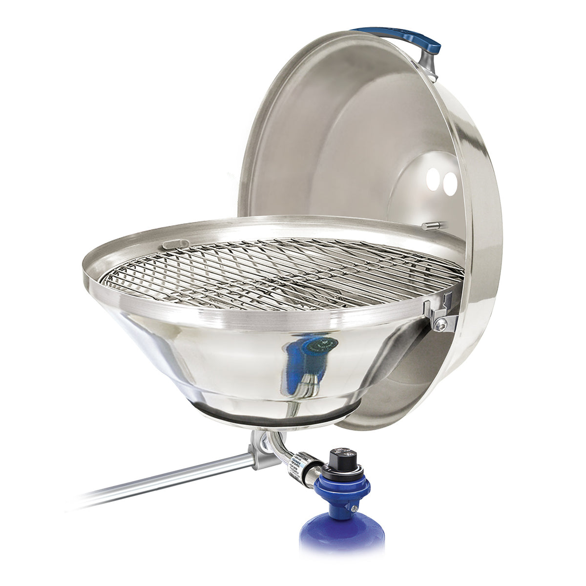Magma Products Marine Kettle Boat BBQ Barbecue Liquid Propane Grill (Used)