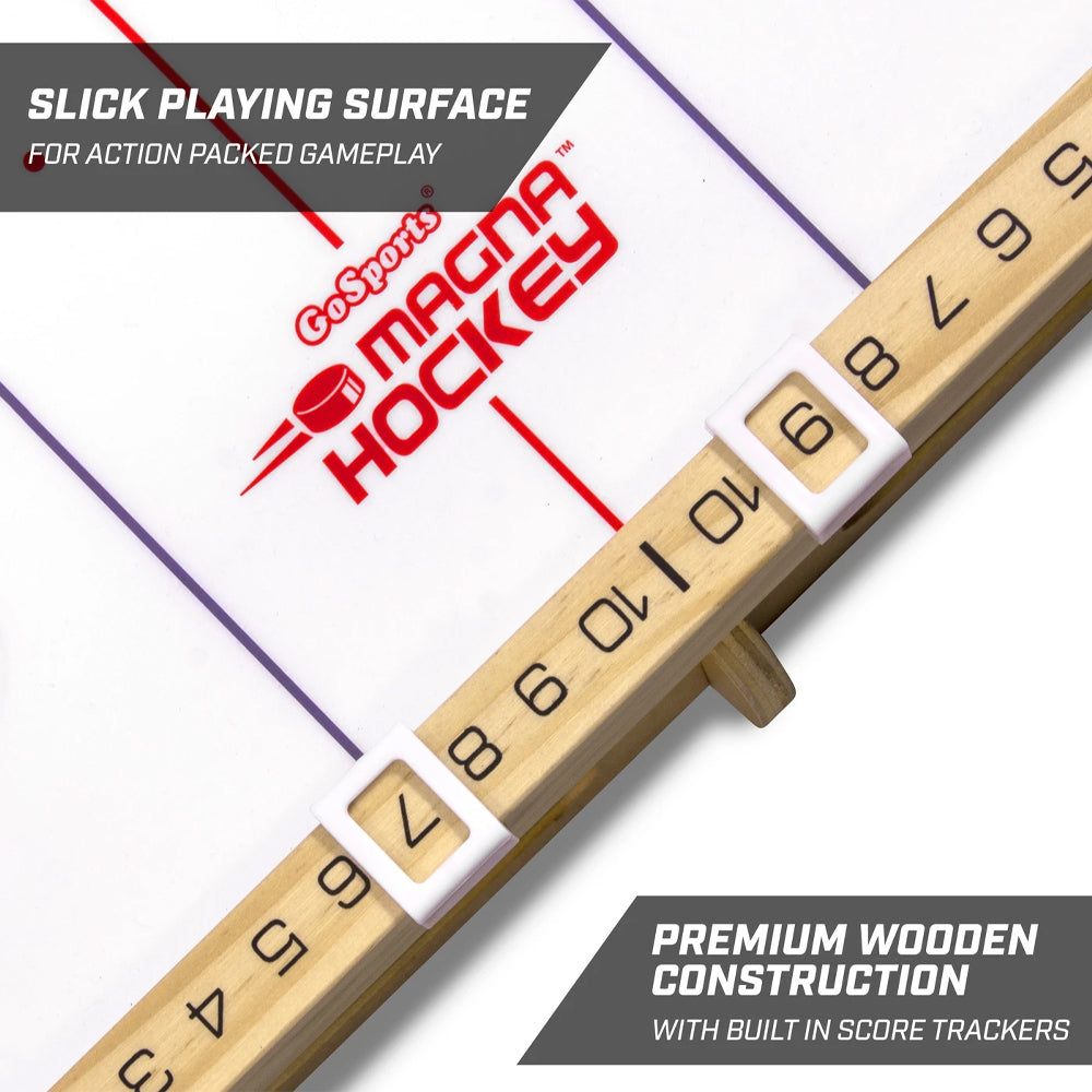 GoSports Magna Hockey Tabletop Board Magnetic Game of Skill (Open Box) - VMInnovations