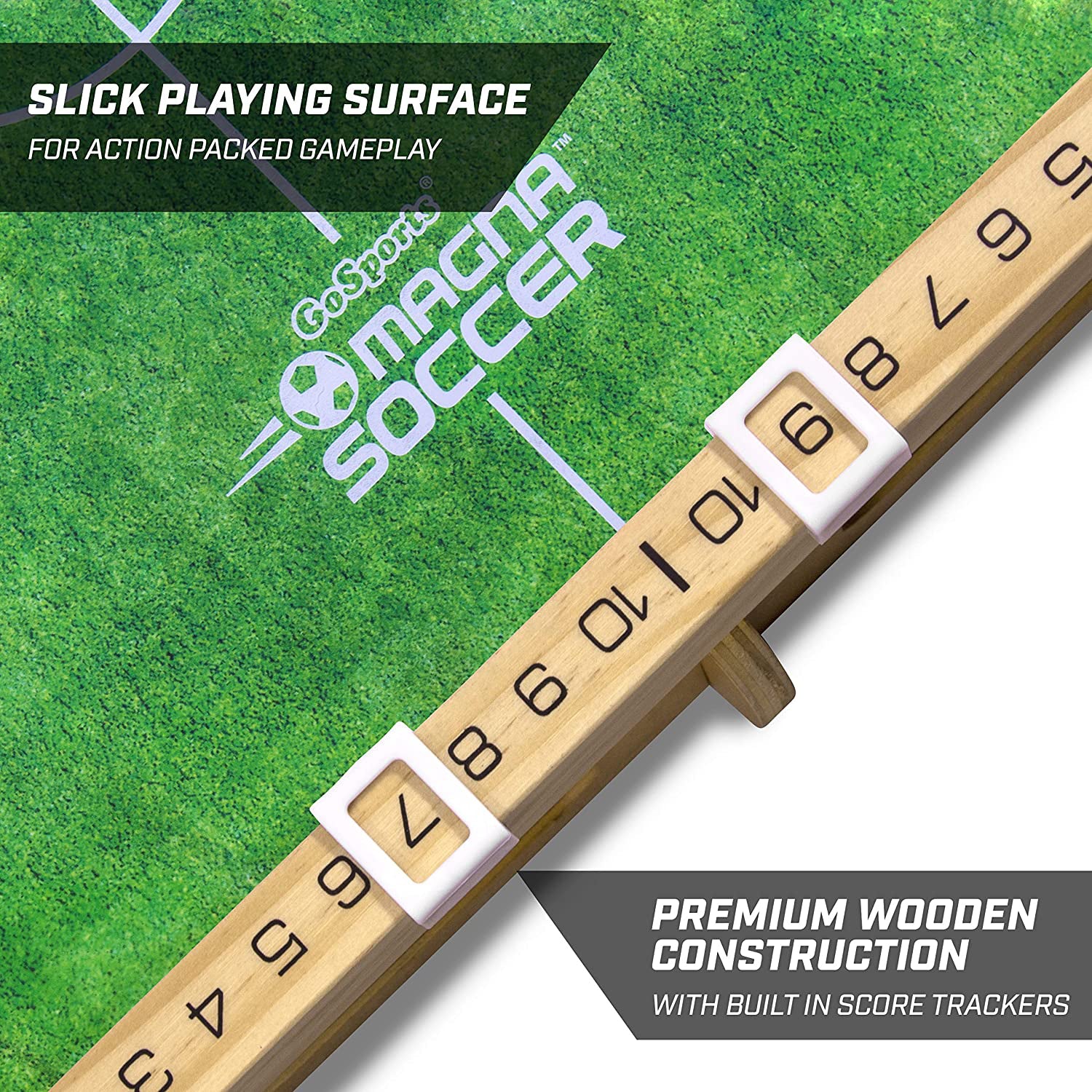 GoSports Magna Soccer Tabletop Board Magnetic Game of Skill (Open Box) - VMInnovations