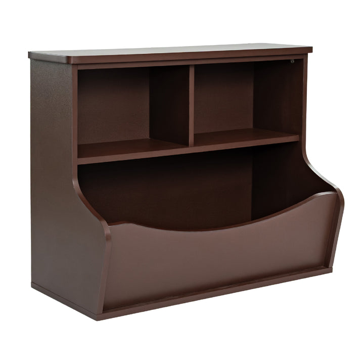 PJ Wood Multi-Functional Bookcase, Store or Display Books of Different Sizes