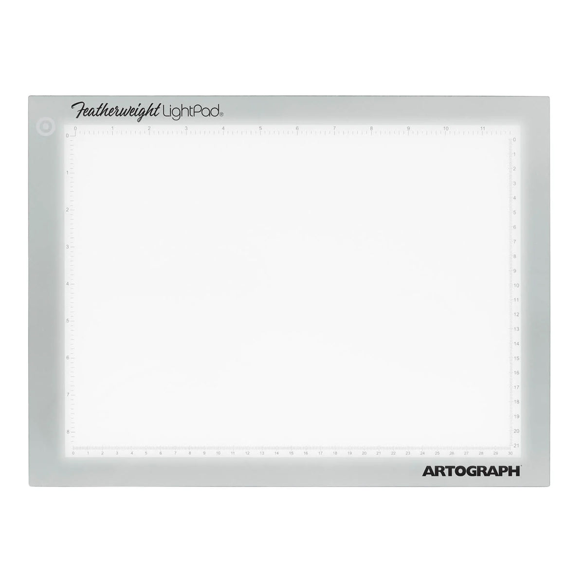 Artograph Featherweight LightPad, 9" x 12" Dimmable LED Light Box for Drawing