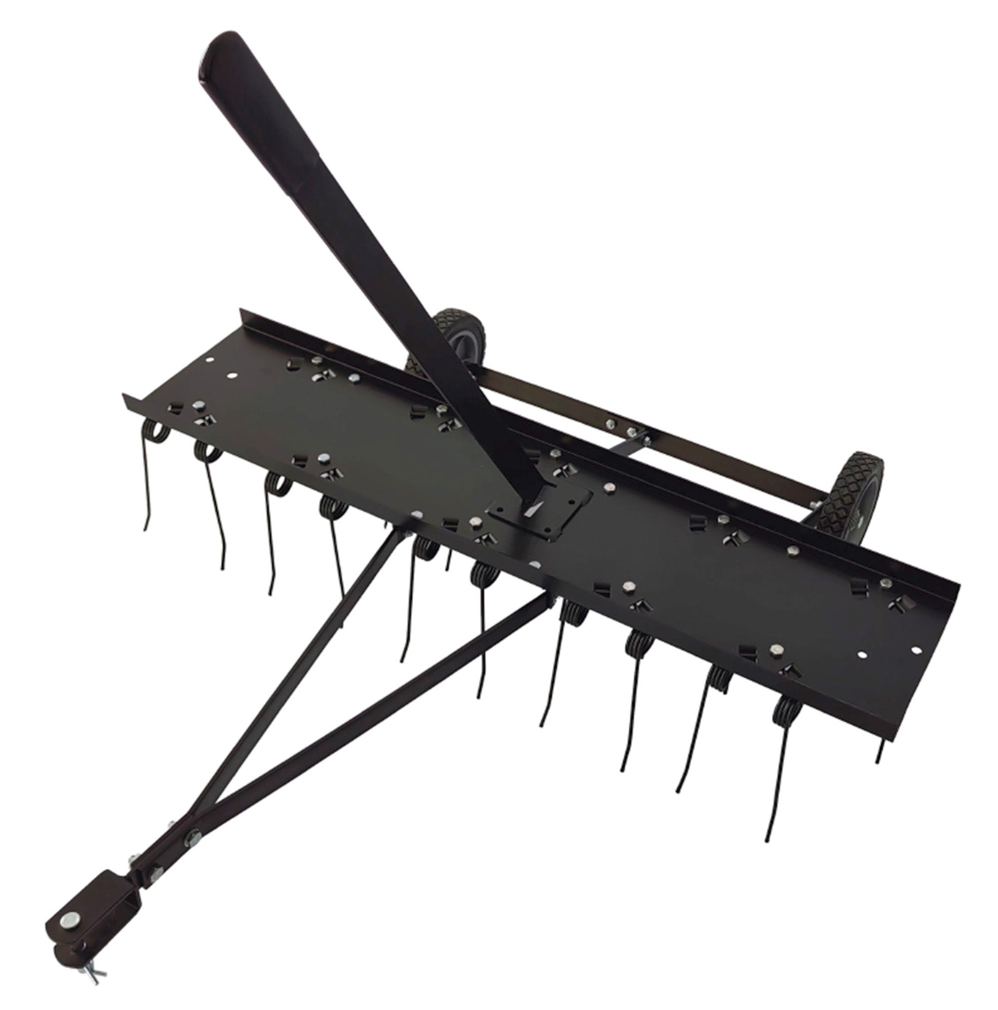 Yard Tuff Dethatcher, 40" Pull Behind Thatcher for Lawn Mower & ATVs (Open Box) - VMInnovations