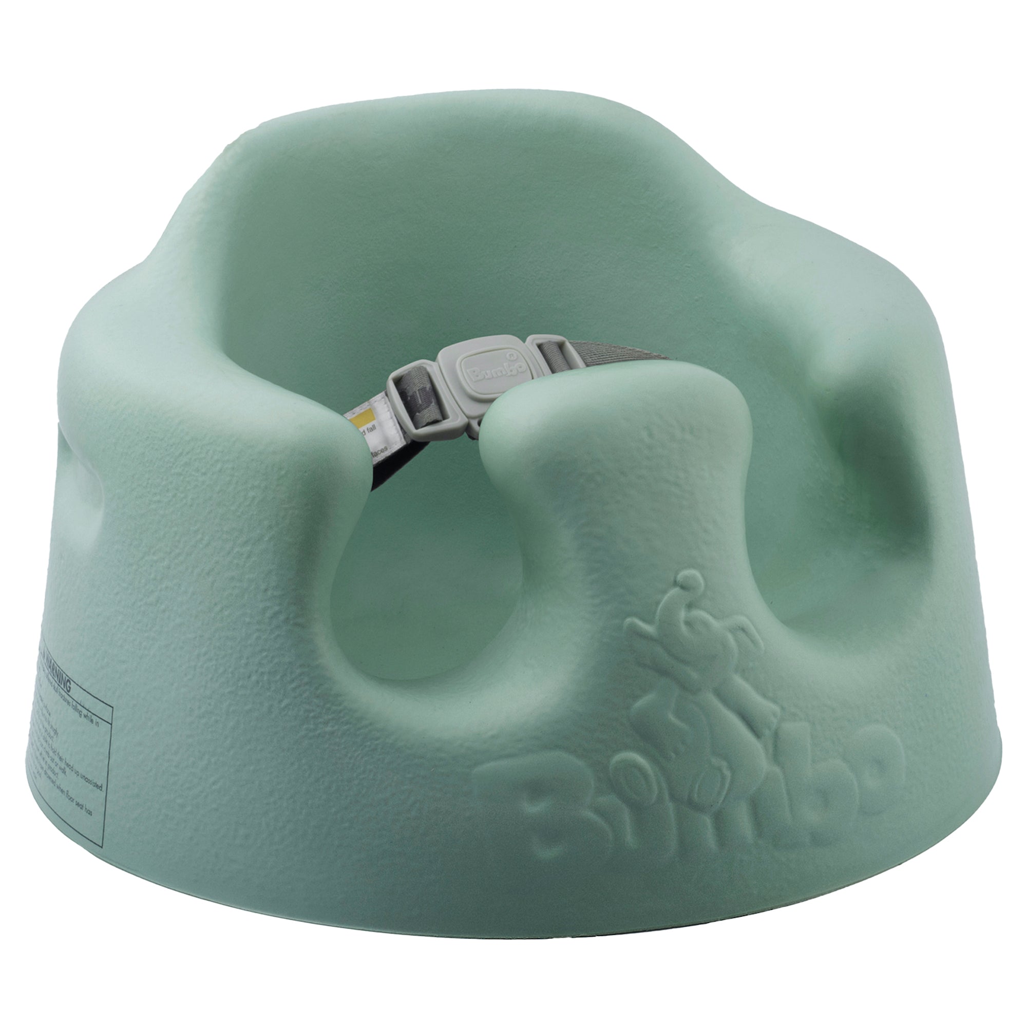 Bumbo Infant Floor Seat Baby Sit Up Chair with Adjustable Harness, Hemlock Green