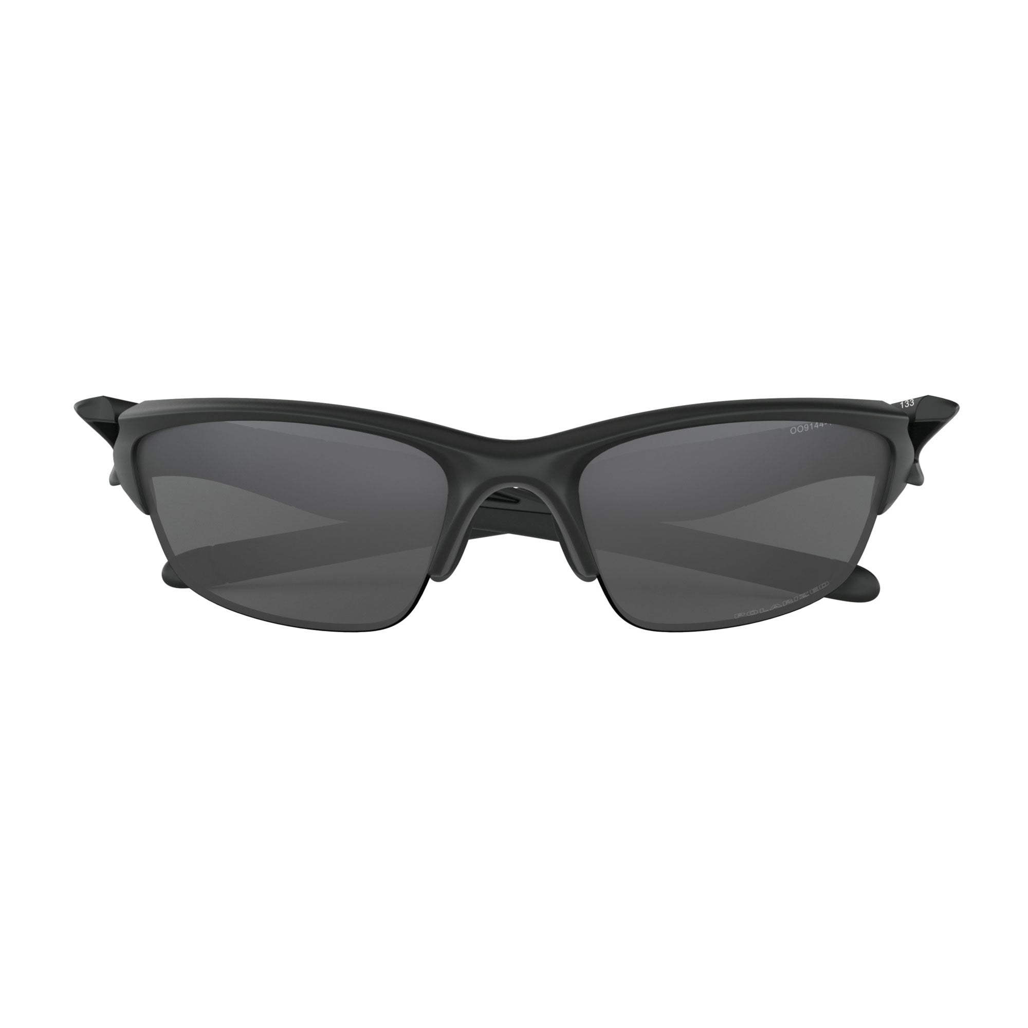 Oakley Standard Half Jacket 2.0 Sunglasses, Matte Black/Gray Polarized(Open Box)