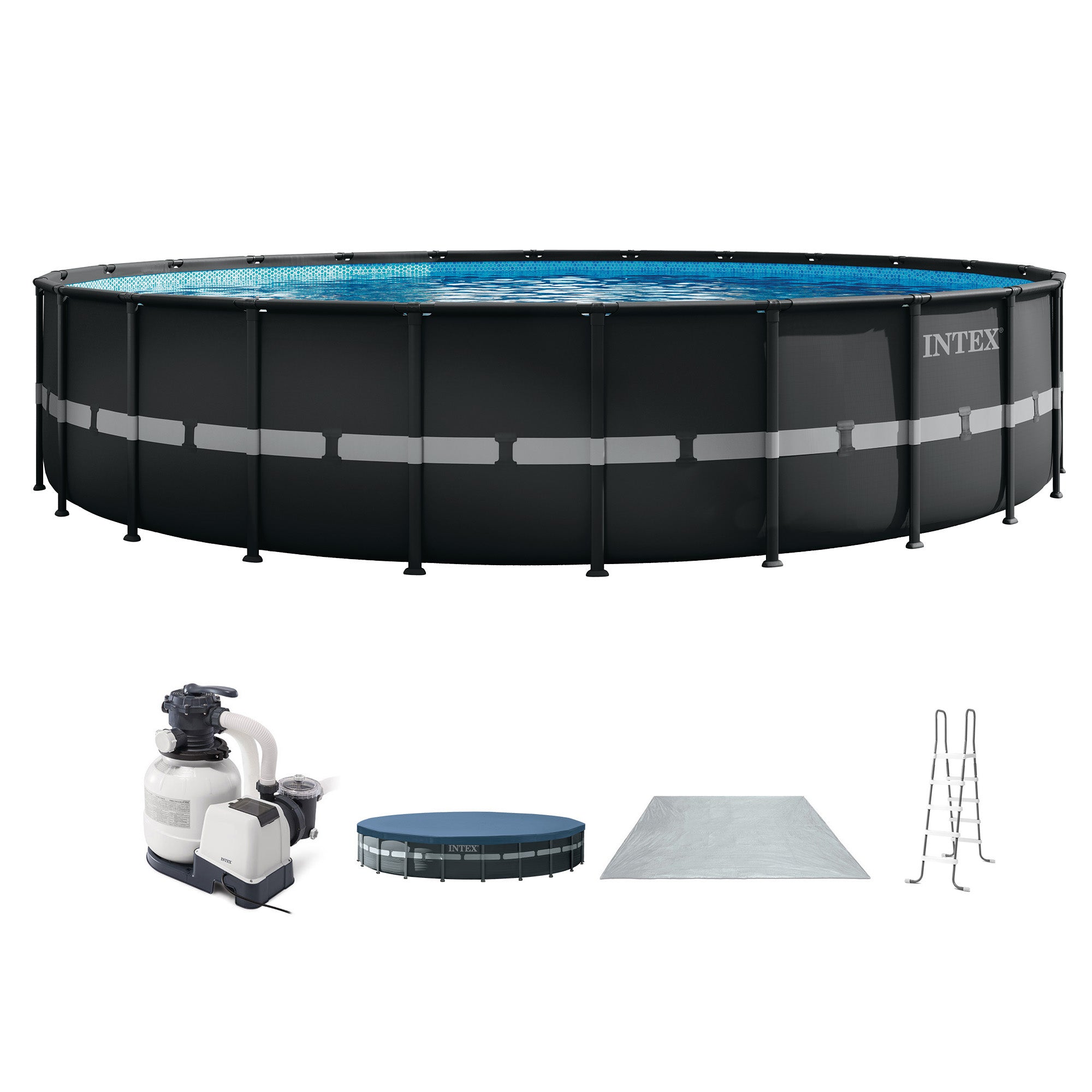 INTEX Ultra XTR 24ft x 52in Round Frame Above Ground Swimming Pool (For Parts)