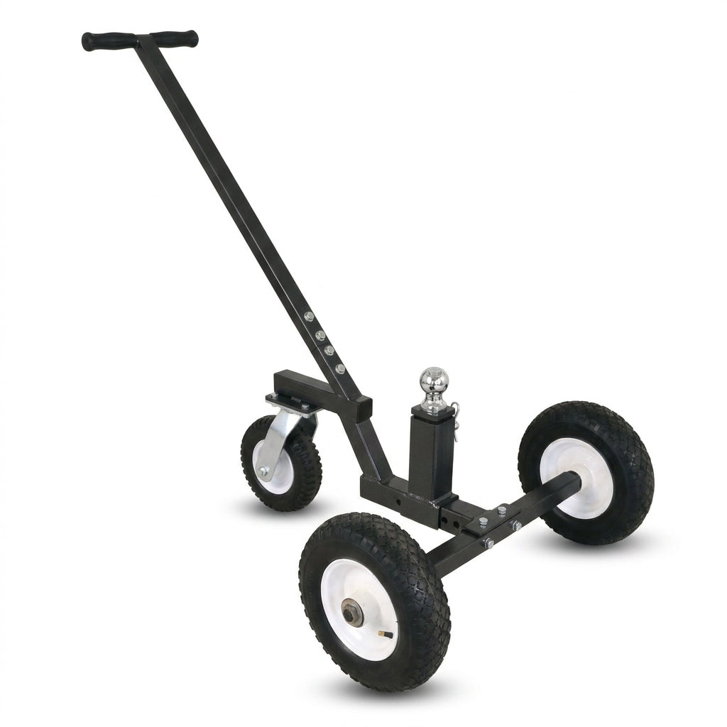 Tow Tuff TMD-800C2 Adjustable Solid Steel 800lb Capacity Trailer Dolly w/Caster