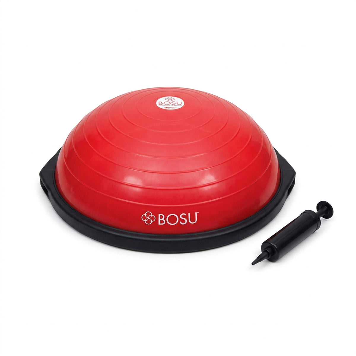 Bosu Home Gym The Original Balance Trainer 65 cm Diameter, Red & Black (Used)