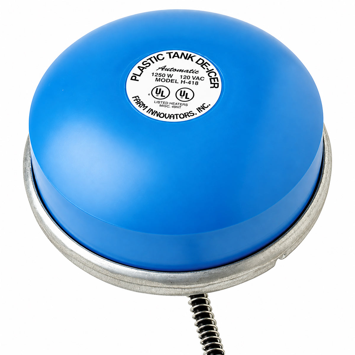 Farm Innovators Ice Chaser 1250 Watt Cast Aluminum Floating Deicer (Open Box) - VMInnovations