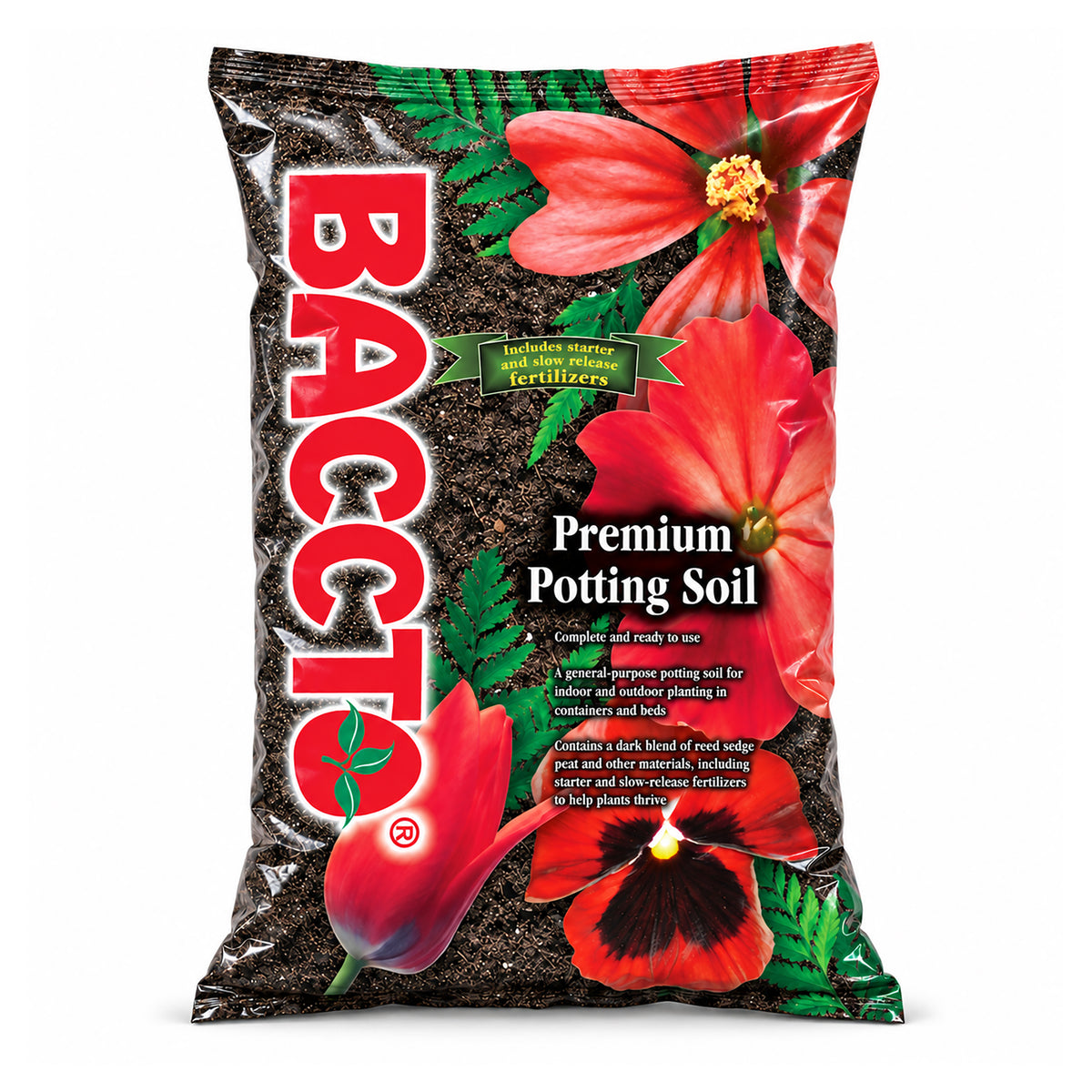 Michigan Peat All Purpose Premium Potting Soil w Perlite Fertilizer, 50 lb