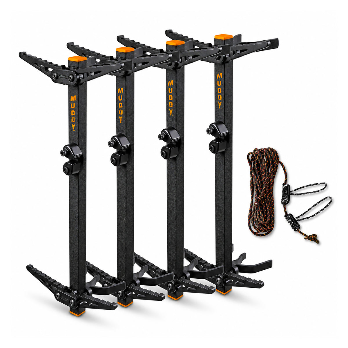 Muddy Outdoors Peg-Pack Climbing Stick w/Rope Cam Attachment (4 Pack) (Used)