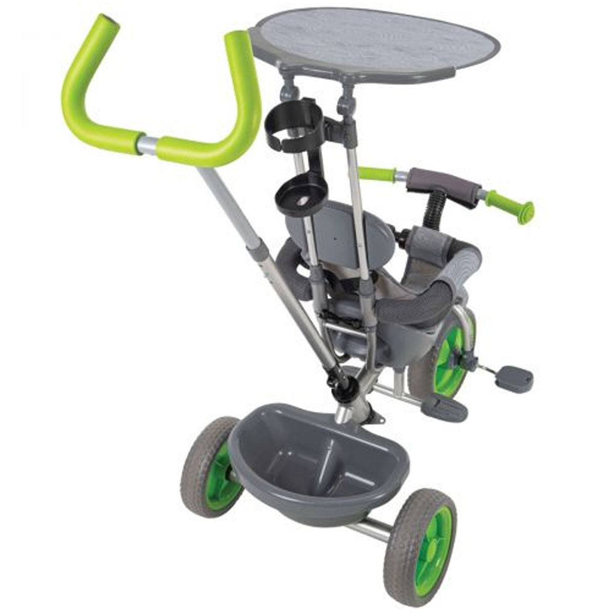 Malmo 4 in 1 Push Handle Tricycle for Kids Ages 1.5 to 3 Years (For Parts)