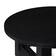 Maven Lane Marco Wooden Coffee Table Rustic Accent Furniture, Black (Open Box) - VMInnovations