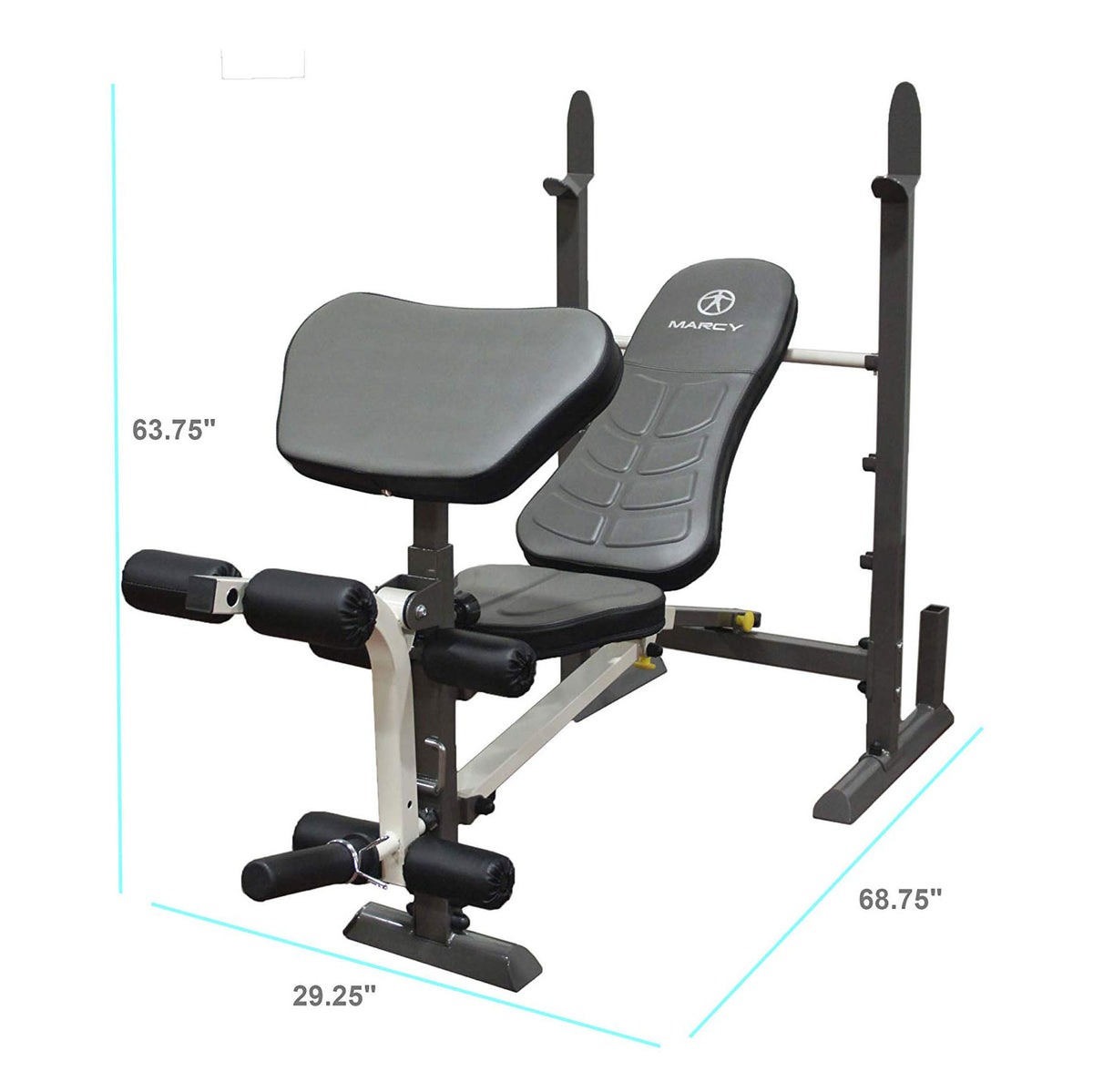 Marcy MWB-20100 Adjustable, Folding Standard Full Body Workout Weight Bench