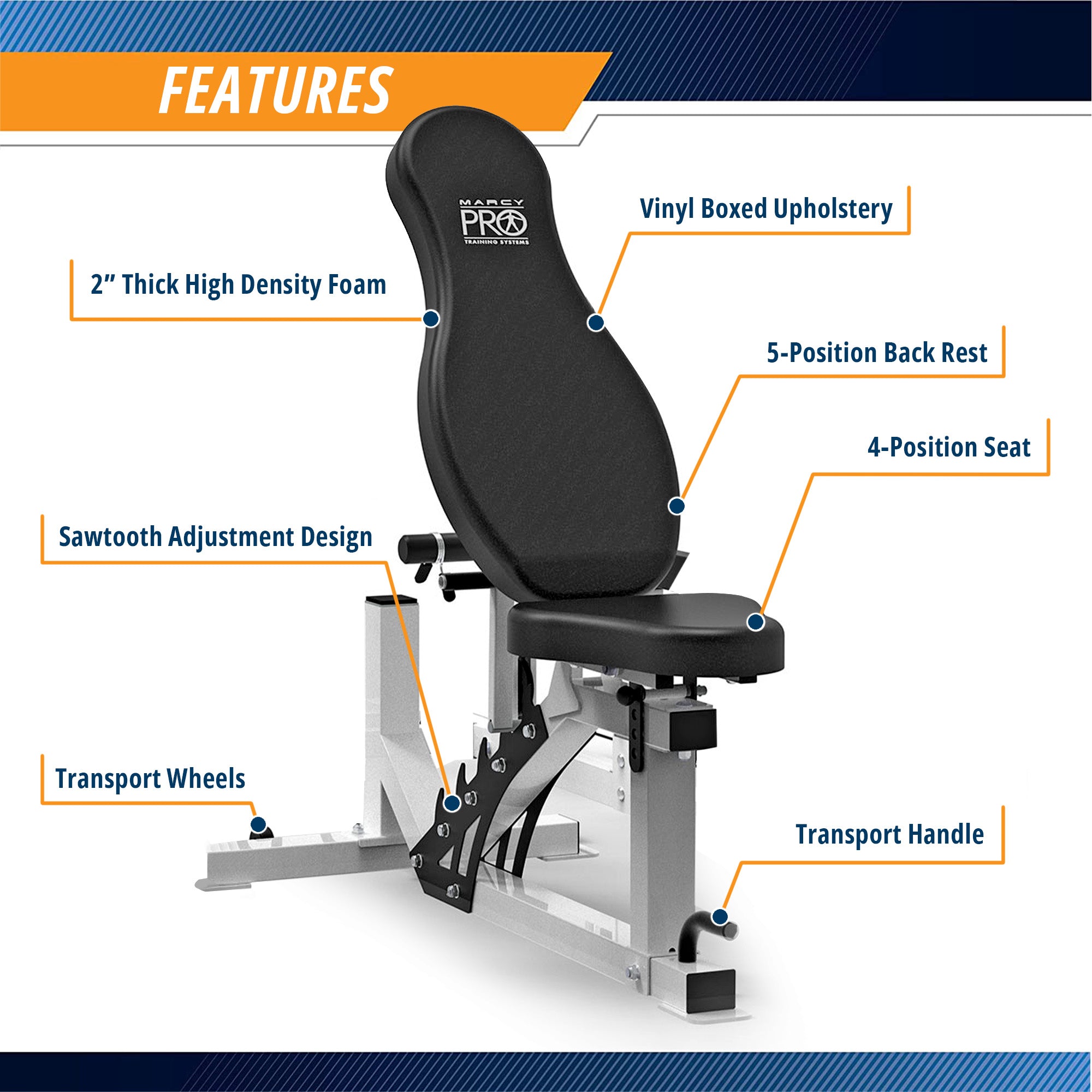Marcy SM-7362 Pro Smith Machine Home Gym System for Full Body Training, Black - VMInnovations
