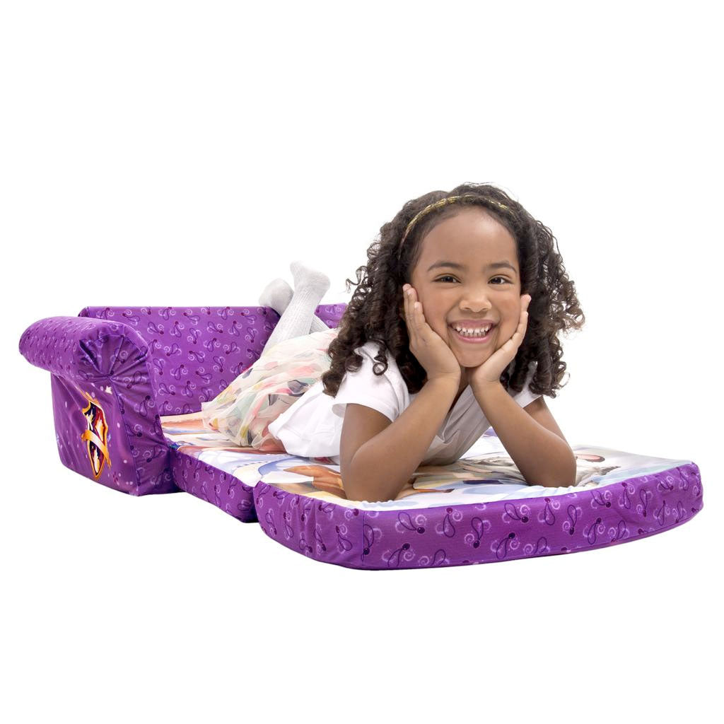 Marshmallow Furniture Comfy 2-in-1 Flip Open Couch Bed Kid's Furniture, Sofia