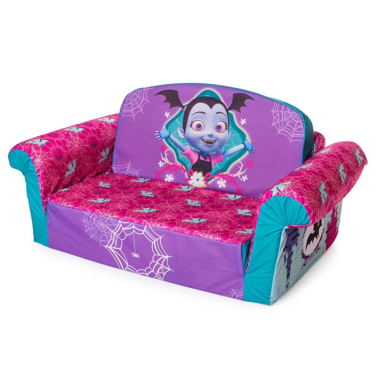 Marshmallow Furniture 2-in-1 Flip Open Couch Bed Children's Furniture (Open Box)