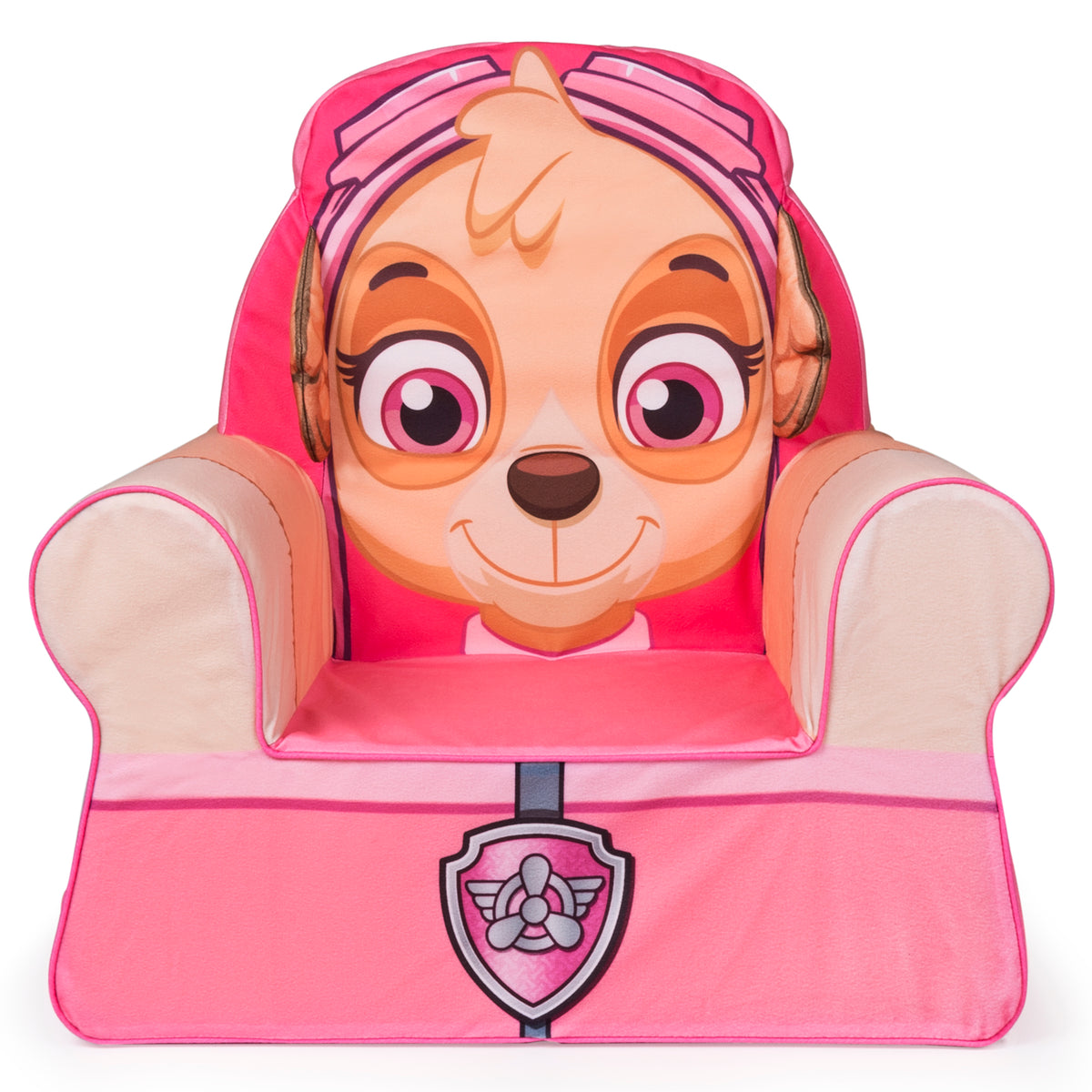 Marshmallow Furniture, Toddler Kid's Comfy Foam Chair, Paw Patrol Skye(Open Box)