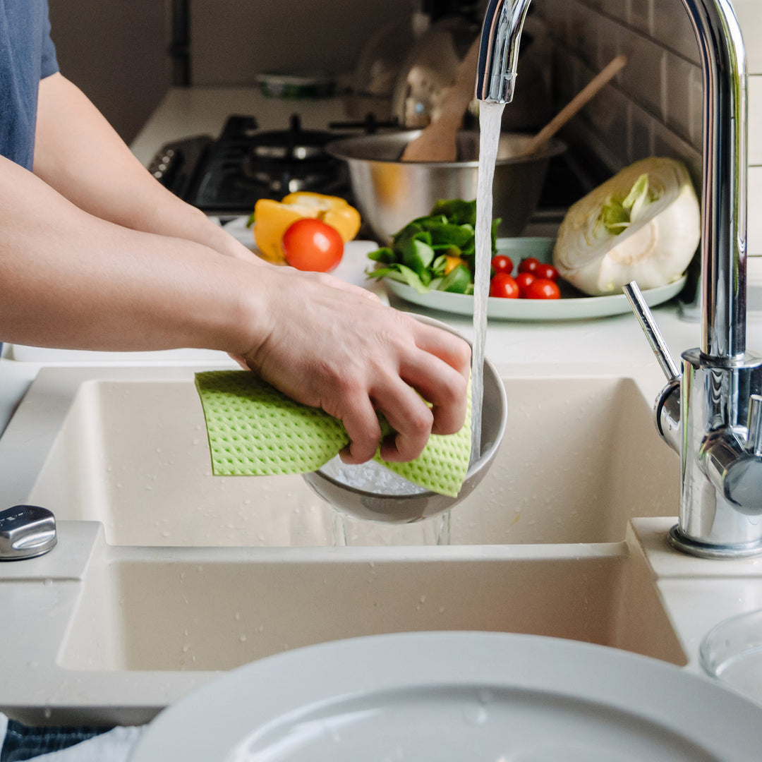 Master Plumber 2 Bowl Center Outlet Drain with Chrome Plated Brass for Sinks - VMInnovations