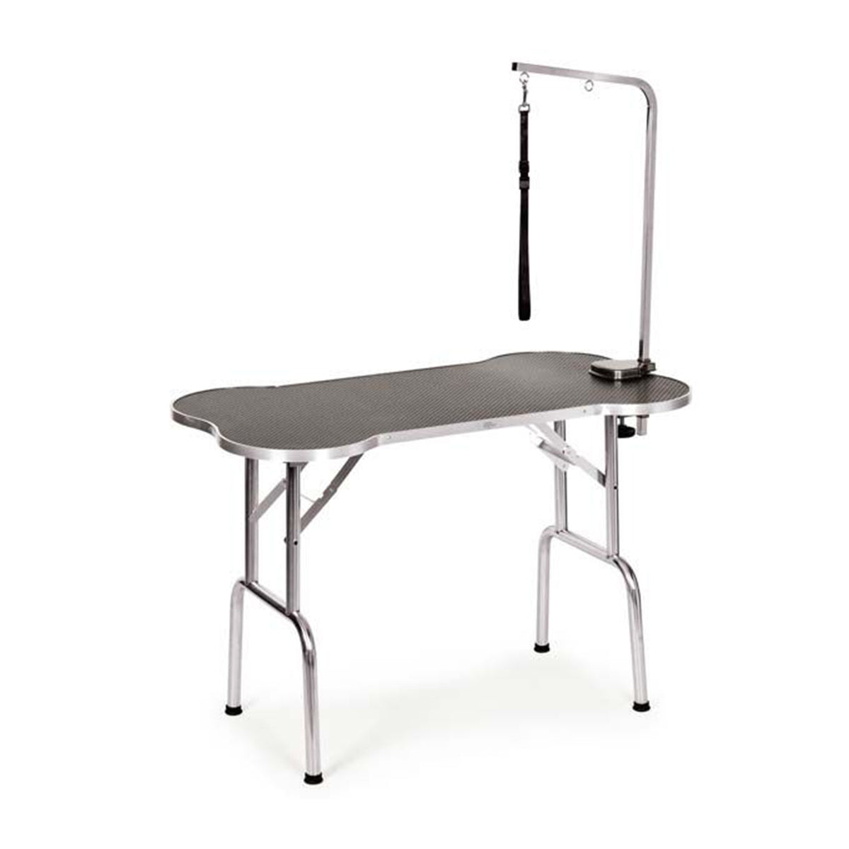 Master Equipment 45 Inch Bone Shaped Pet Grooming Table with Leash Arm(Open Box)