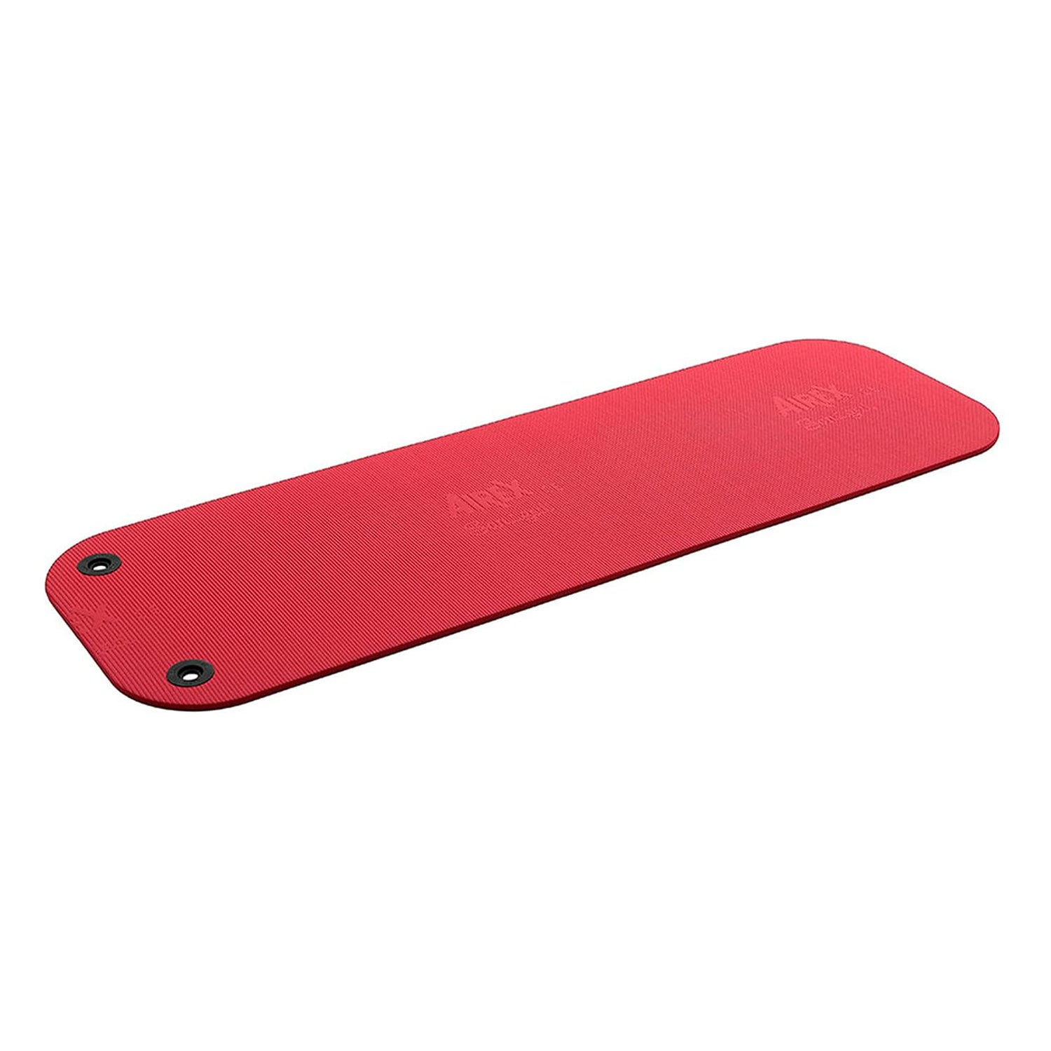 AIREX Coronella Closed Cell Foam Fitness Mat With Grommets for Yoga & More, Red - VMInnovations