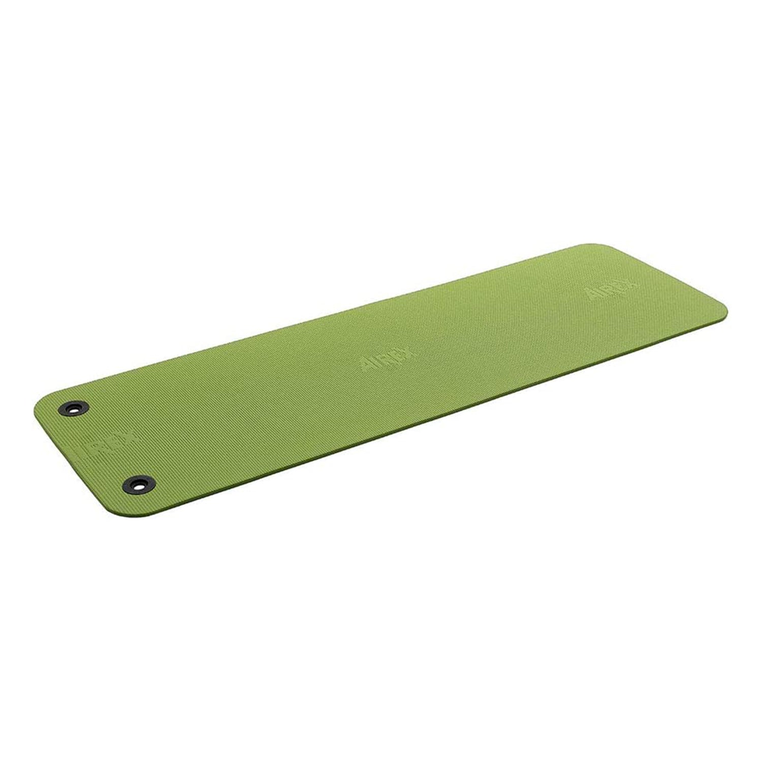 AIREX Fitline 180 Closed Cell Foam Fitness Mat w/ Grommets for Yoga & More, Lime - VMInnovations