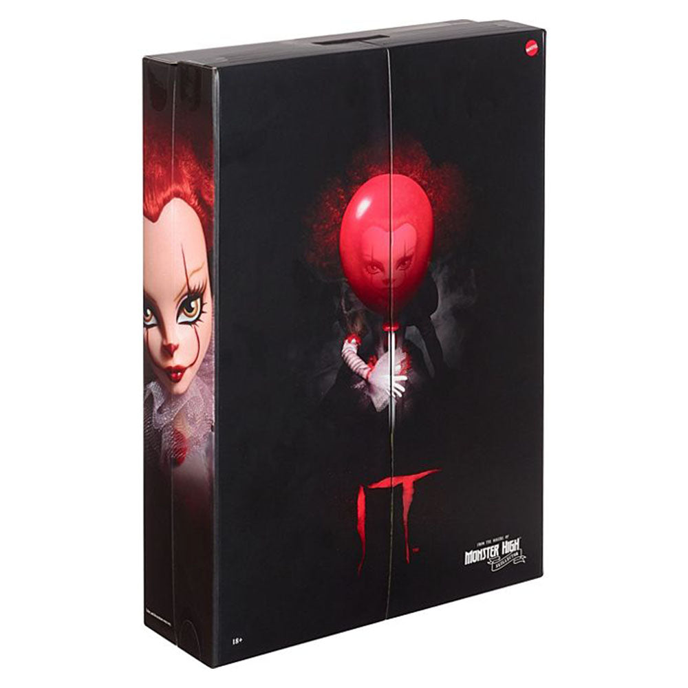 Monster High 12-Inch Horror Film IT Pennywise Clown Collector Doll with Stand