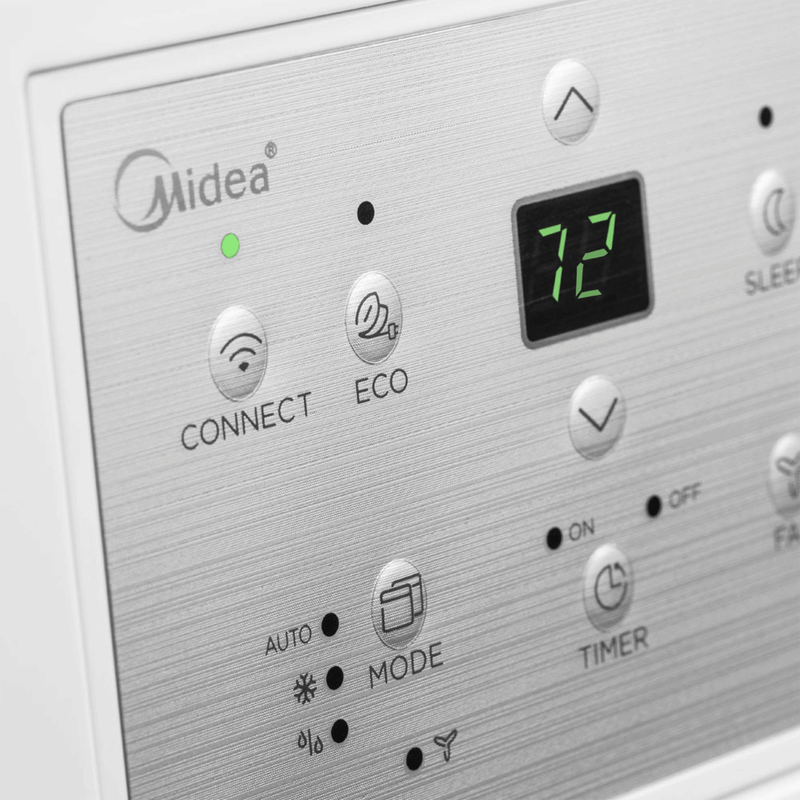 Midea 25,000 BTU SmartCool Window Air Conditioner AC Unit(Certified Refurbished)