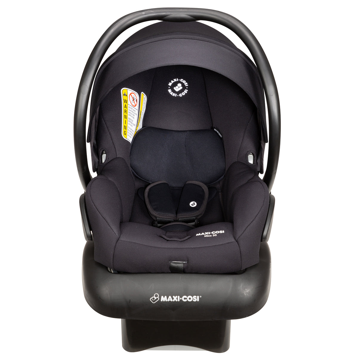 Maxi-Cosi Mico 30 Lightweight Comfy Infant Baby Car Seat with Base, Night Black - VMInnovations