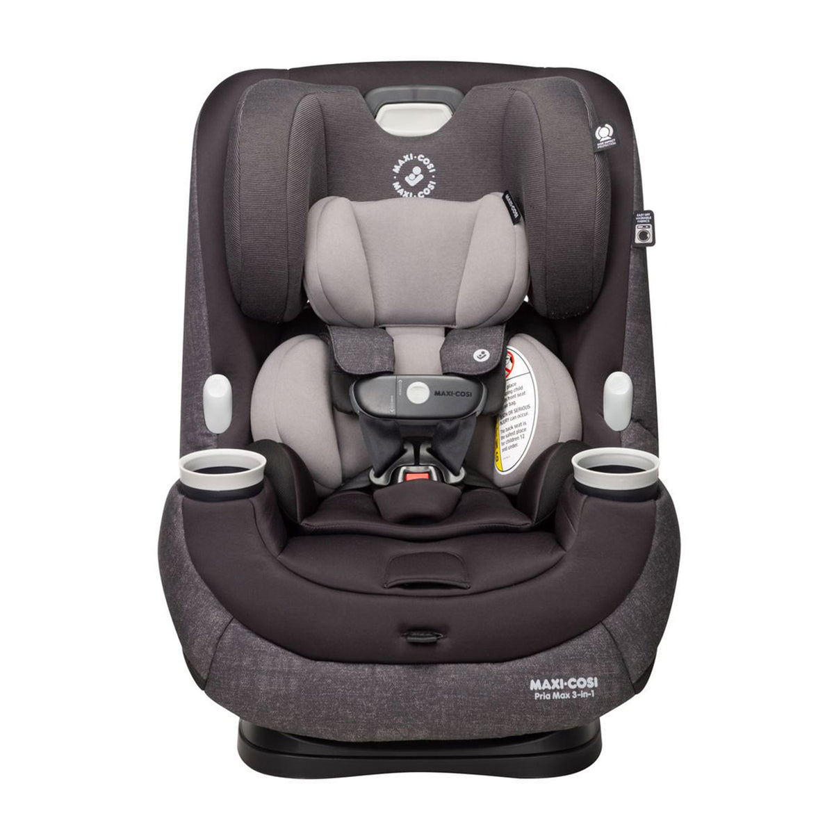 Maxi-Cosi Pria Max 3 In 1 Convertible Child Car Seat & Adjustable Harness, Black - VMInnovations