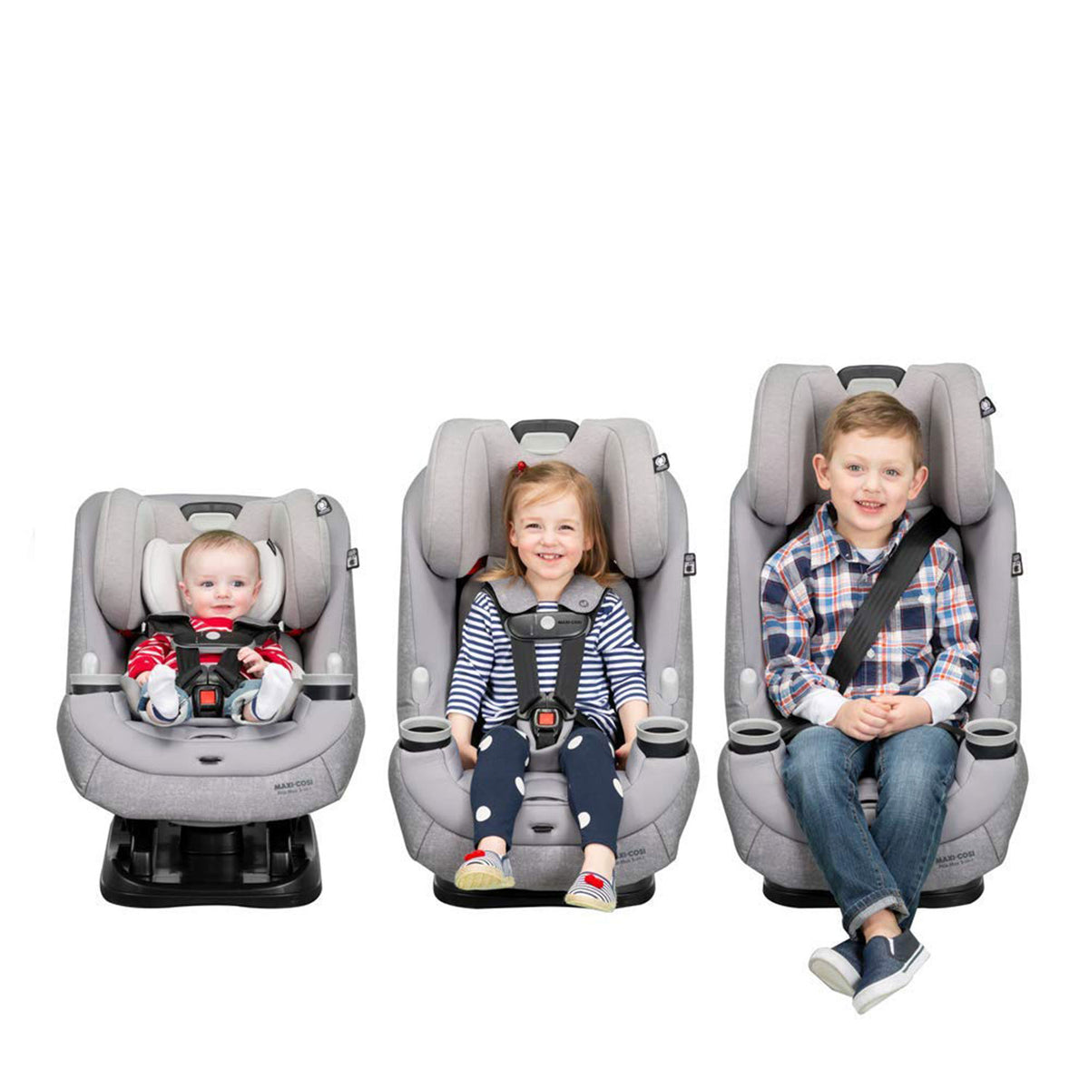 Maxi-Cosi Pria Max 3 In 1 Convertible Child Car Seat & Adjustable Harness, Black - VMInnovations