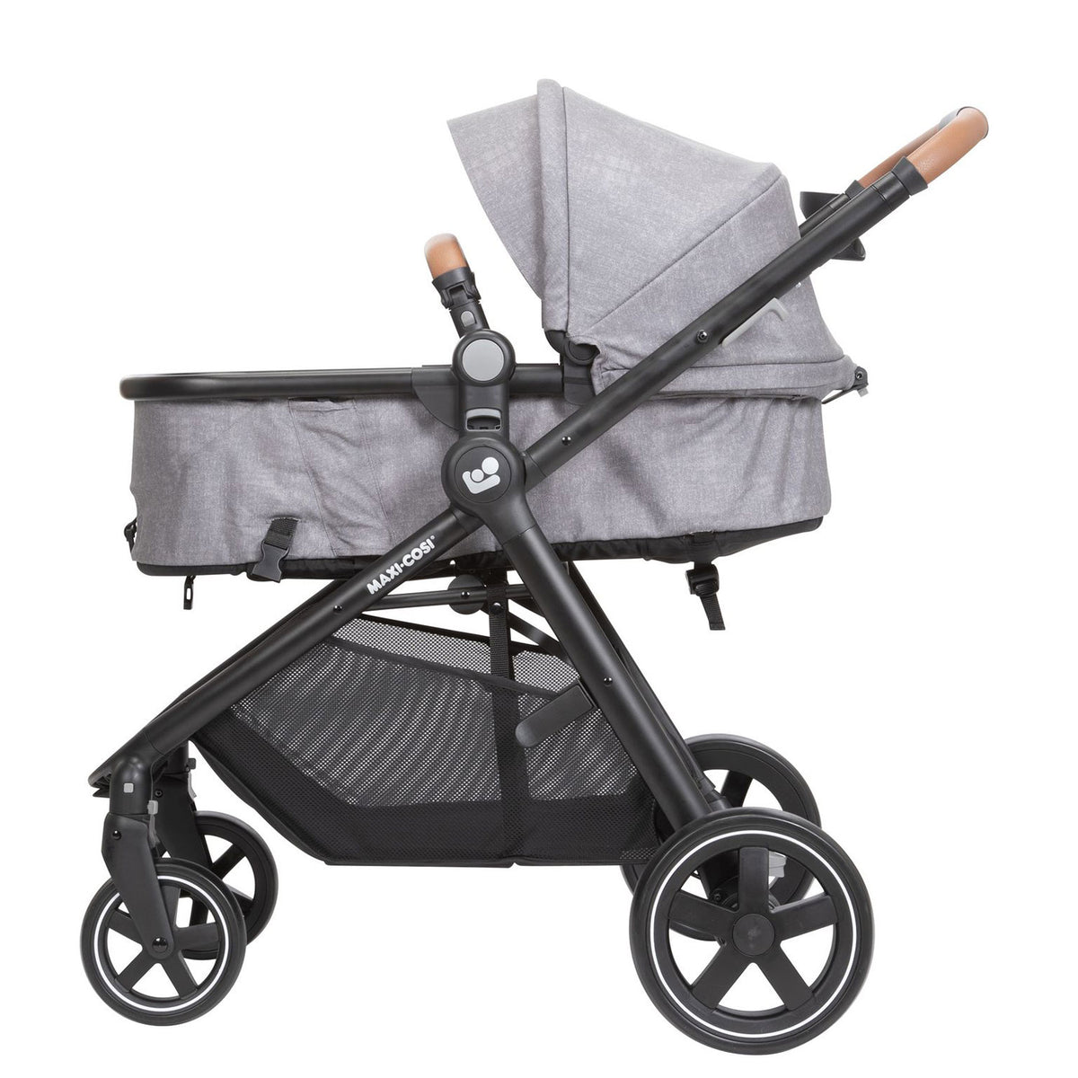 Maxi-Cosi Zelia 5 in 1 Max Travel System Stroller w/ Mico Max 30 Car Seat, Gray - VMInnovations
