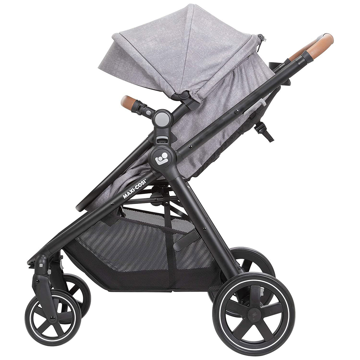 Maxi-Cosi Zelia 5 in 1 Max Travel System Stroller w/ Mico Max 30 Car Seat, Gray - VMInnovations