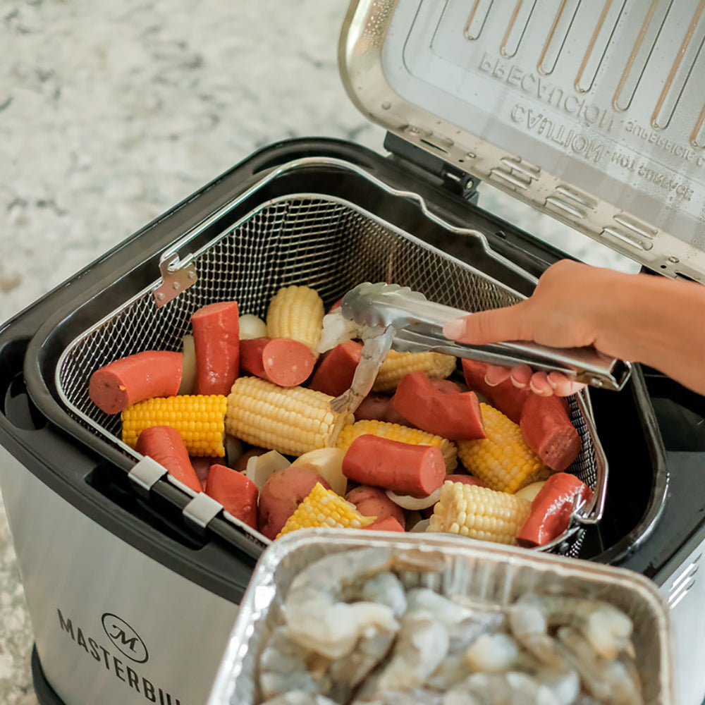 Masterbuilt Butterball XL 3-in-1 Electric Deep Fryer Boiler Cooker, 10L(Damaged) - VMInnovations