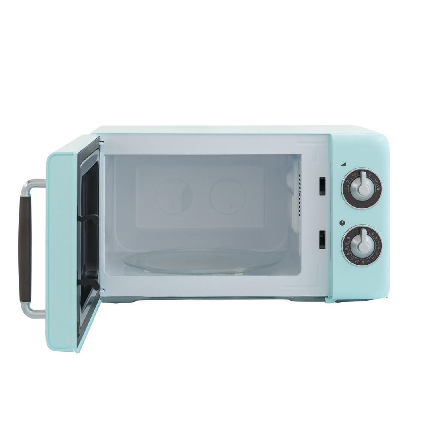 Magic Chef MCD770CM 700 Watt Retro Microwave, Mint Green (For Parts)