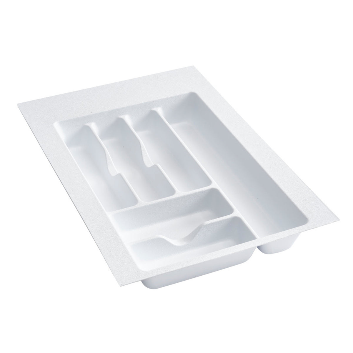 Rev-A-Shelf CT-2W-52 Plastic 6 Compartment Cutlery Tray Insert Organizer, White