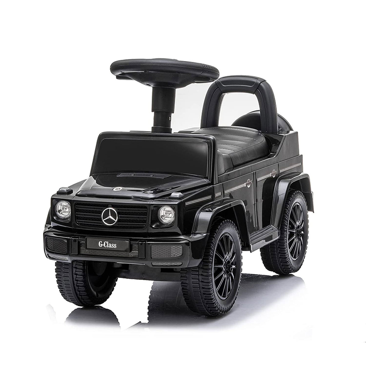 Best Ride On Cars Realistic Mercedes G-Wagon Push Car & Walker, Black (Open Box)