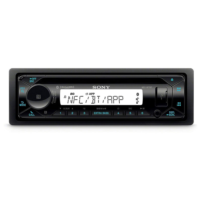 Sony Single DIN Marine ATV CD Player Stereo Receiver with Bluetooth (Open Box)