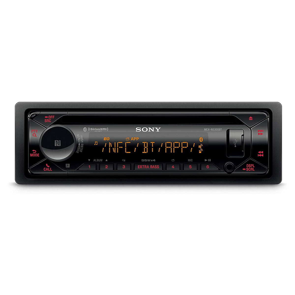 Sony Single DIN Car Audio CD Player Stereo Receiver with Bluetooth (For Parts)