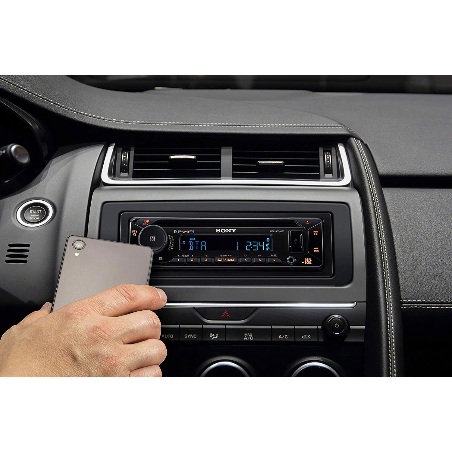 Sony Single DIN Car Audio CD Player Stereo Receiver with Bluetooth (Open Box) - VMInnovations