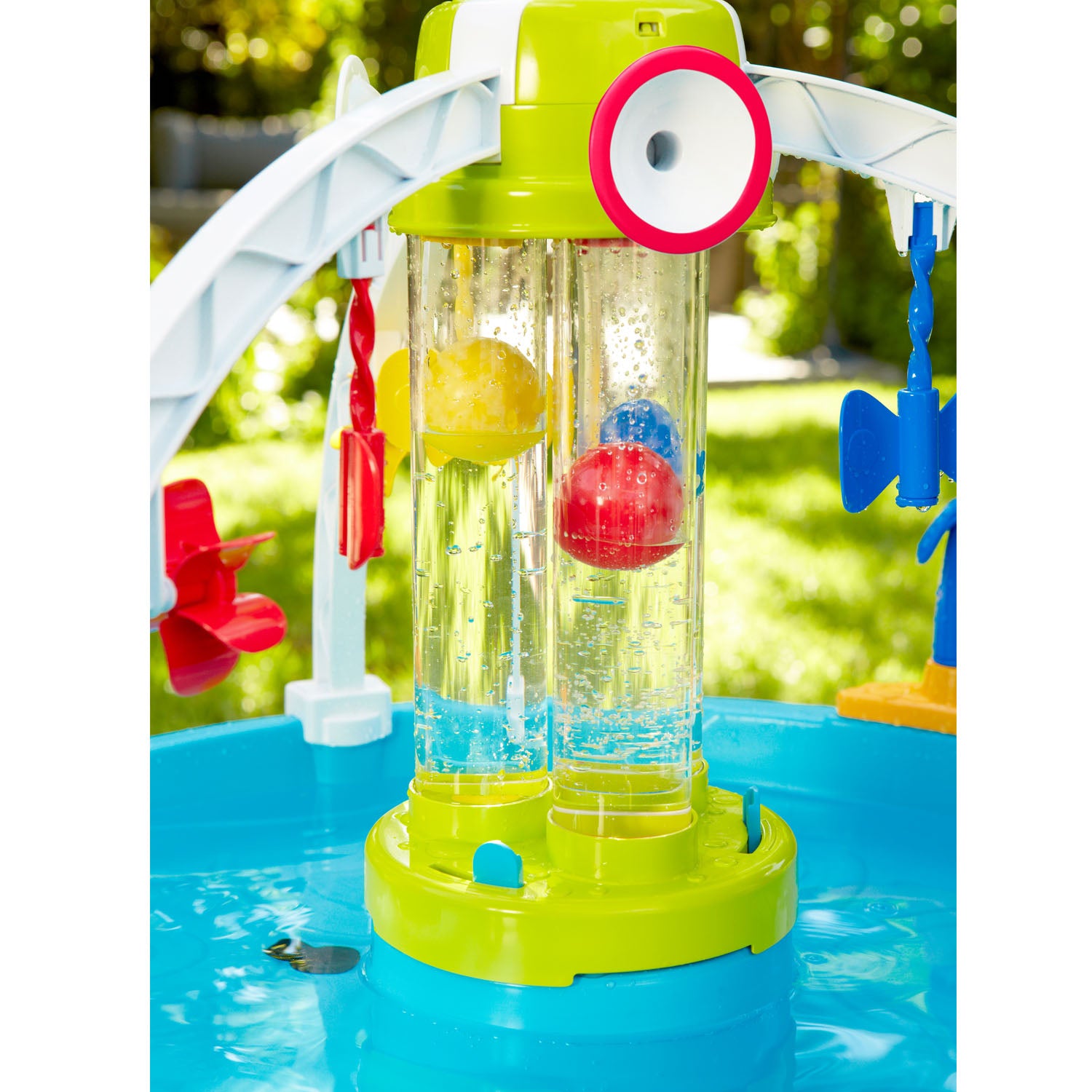 Little Tikes Fun Zone Battle Splash Water Table Multiplayer Game, Blue