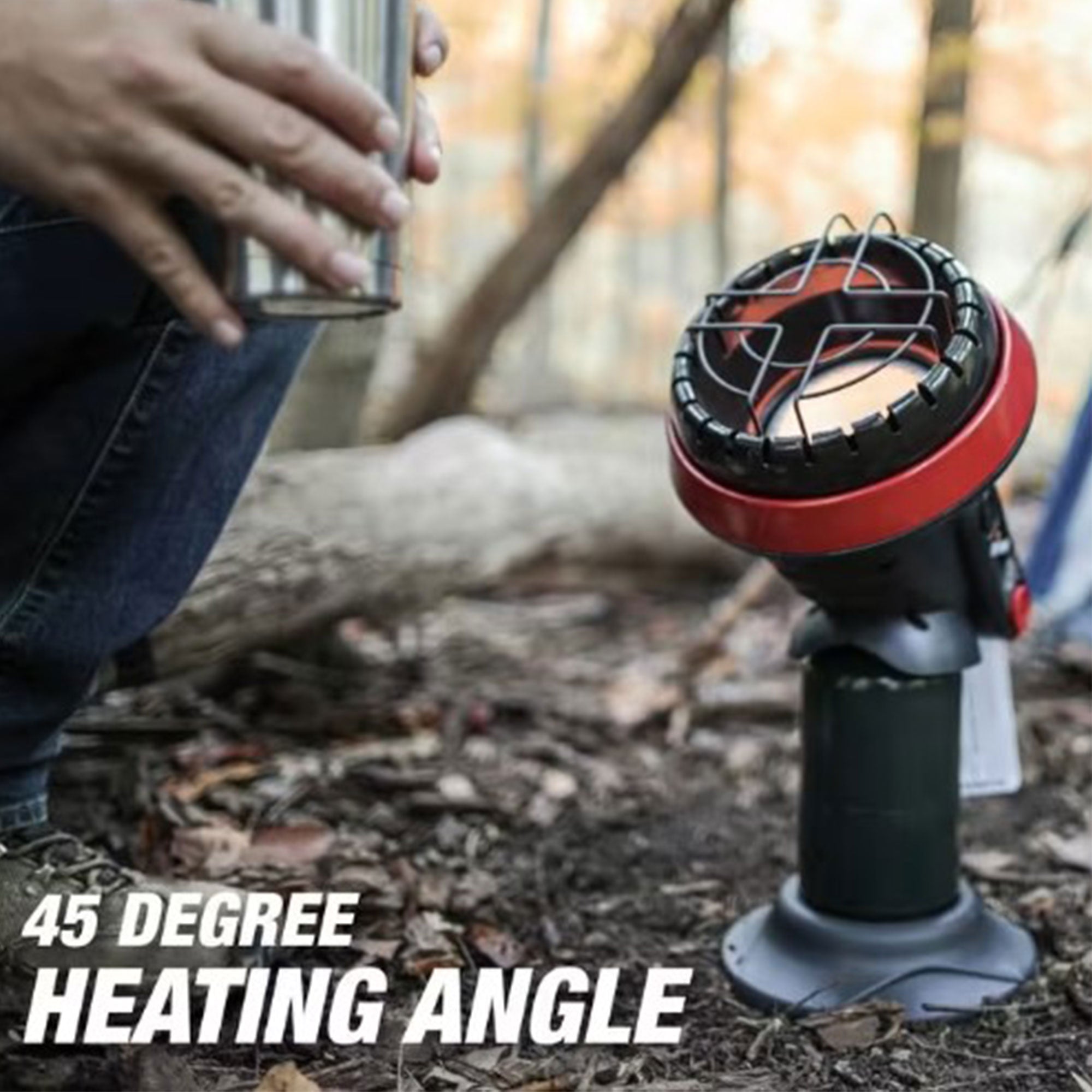 Mr Heater 3800 BTU Indoor Outdoor Little Buddy Propane Heater (Open Box) - VMInnovations