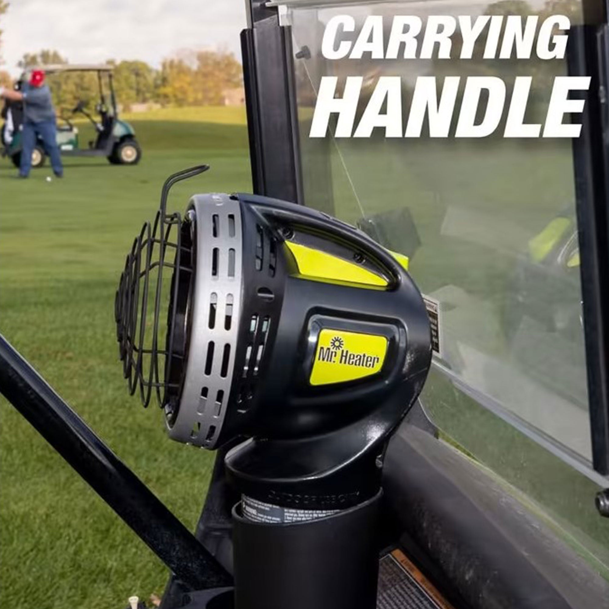 Mr. Heater 4,000 BTU Propane Portable Golf Cart Cup Holder Heater (For Parts) - VMInnovations
