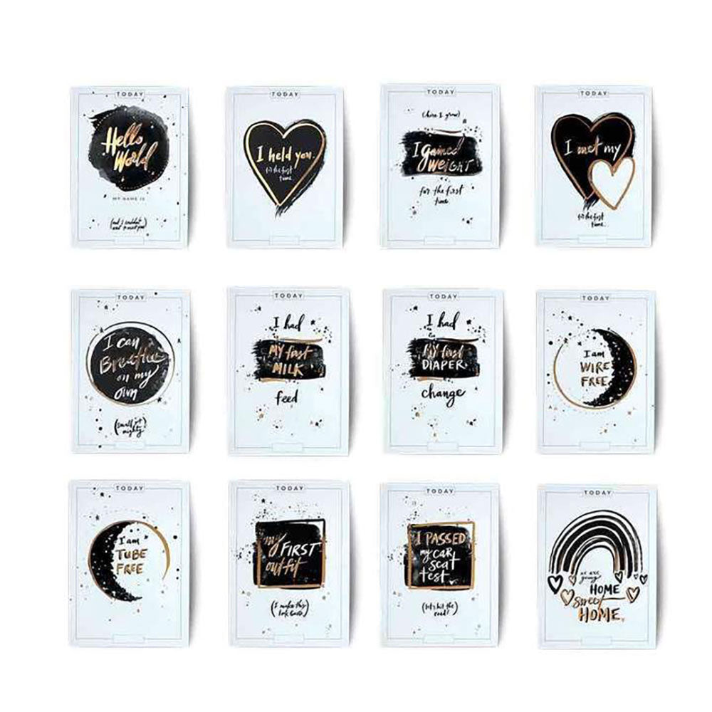 Goumikids Newborn Baby Celebratory Milestone Memory Shareable Mailing Card Set - VMInnovations